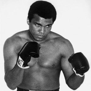 Muhammad Ali who exhibits an MBTI test INFJ personality type